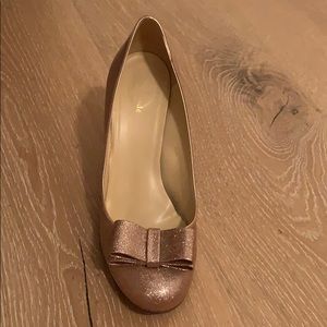 Kate spade sparkly bow heels